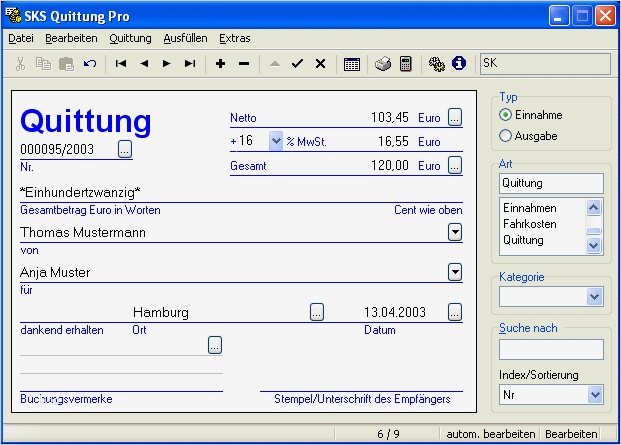 Quittung Vorlage Excel Download Wunderbar 9 Quittung Schreiben Vorlage