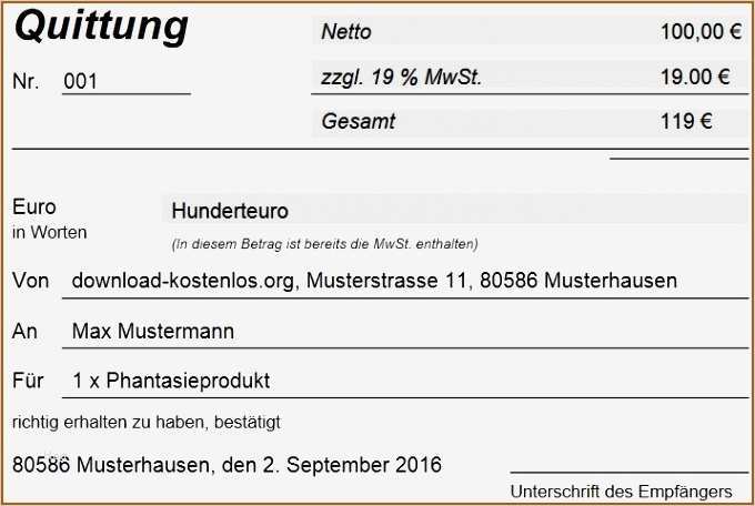 Quittung Vorlage Pdf Einzigartig atemberaubend Haus Mietquittung Vorlage Bilder Bilder
