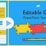 Quiz Vorlage Powerpoint Bewundernswert Blank Spag Quiz Powerpoint Template Spelling Punctuation