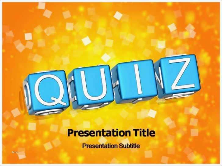 Free Powerpoint Quiz Template Besnainoufo