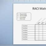 Raci Matrix Vorlage Bewundernswert Raci Matrix In Powerpoint 2010 Using Tables & Shapes