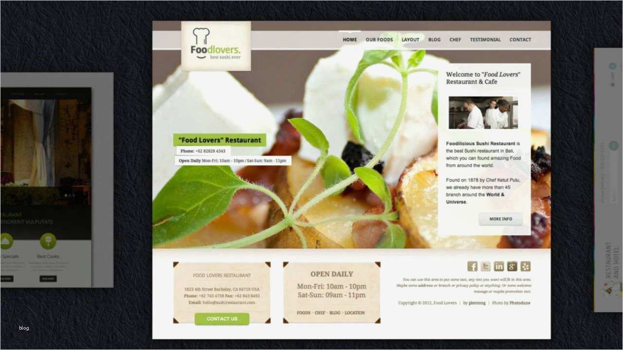 Radio Homepage Vorlagen Inspiration Restaurant Homepage Vorlagen Restaurant Werbung Und