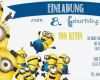 Rap Text Deutsch Vorlagen Erstaunlich Minions Einladungskarten Zum Ausdrucken Kostenlos