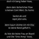 Rap Text Deutsch Vorlagen Genial Emo Records Freestyle Antwort Auf "düren Diss" by