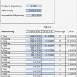 Rapportzettel Vorlage Erstaunlich Stundungsrechner Raten Und Fälligkeit Mit Excel Berechnen