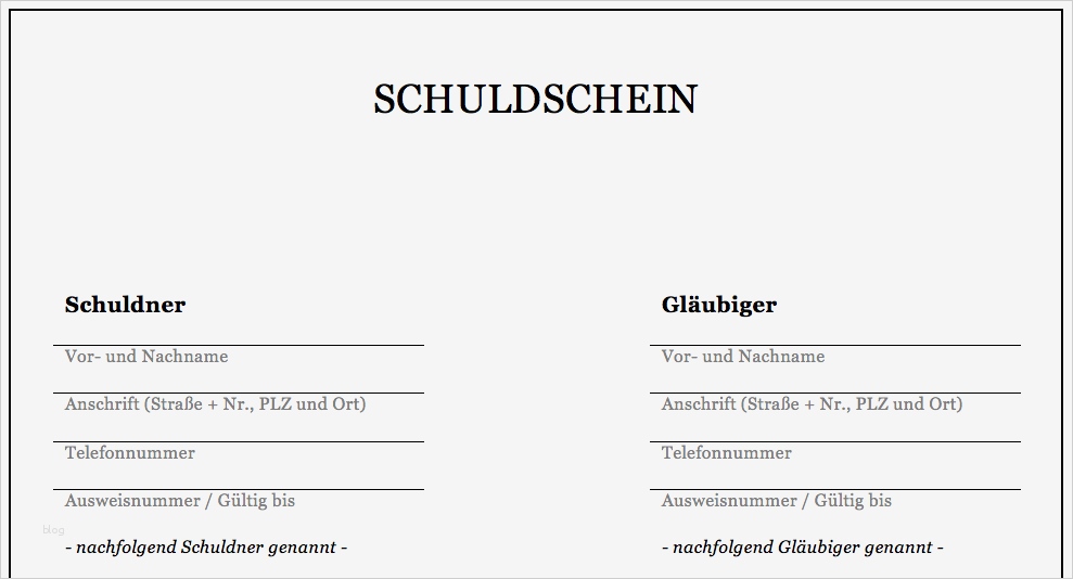Ratenzahlungsvereinbarung Vorlage Schönste Vordruck Schuldschein Pdf Download