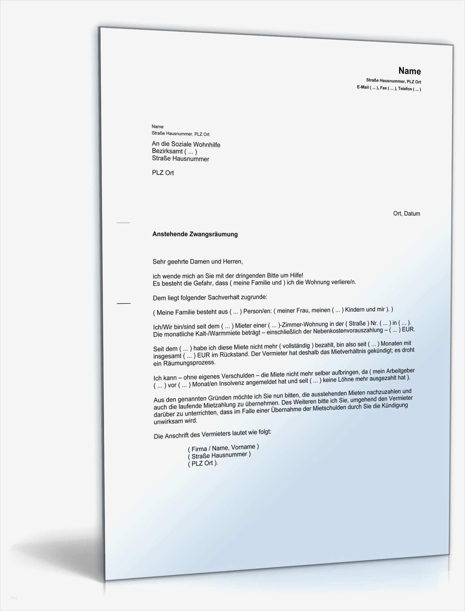 Reach Erklärung Vorlage Großartig Erklärung Notlage Bei Wohnungsräumung