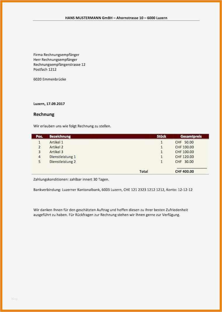 Rechnung Als Privatperson Vorlage Beste 9 Privatrechnung Vorlage