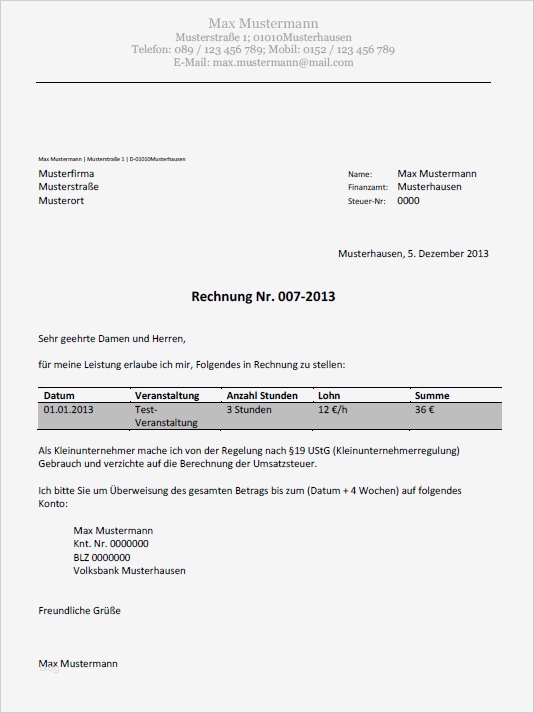 Rechnung Bei Krankenkasse Einreichen Vorlage Einzigartig Abrechnung über Gewerbeschein Für Hostessen Promoter Etc