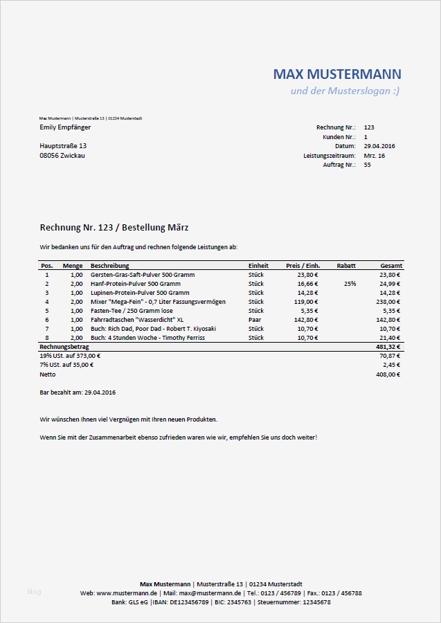 Excel Vorlage Automatisierte Angebots und