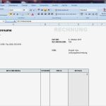 Rechnung Excel Vorlage Erstaunlich Rechnung Für Dienstleistungen