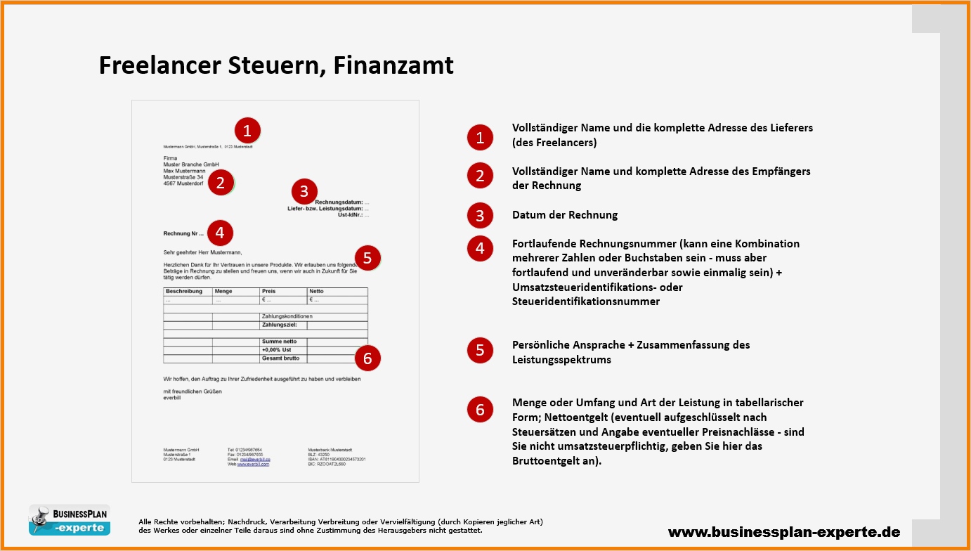 Rechnung Freelancer Vorlage Erstaunlich 6 Rechnung Freelancer