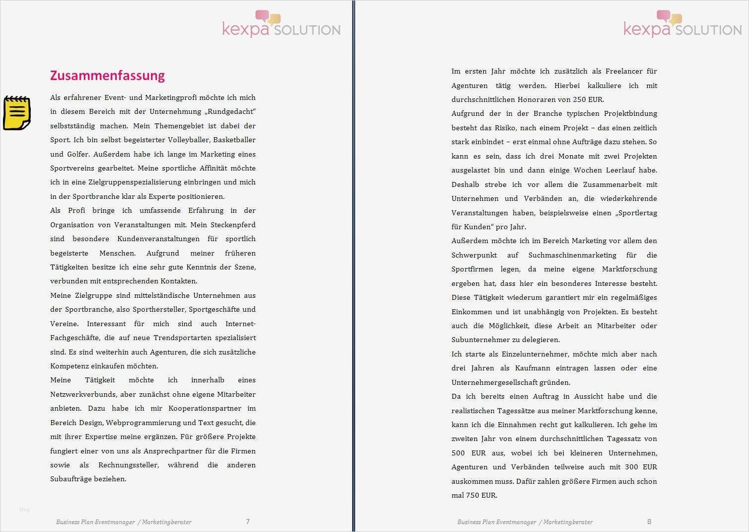 Rechnung Hausmeisterservice Vorlage Luxus Businessplan Beispiele Pdf