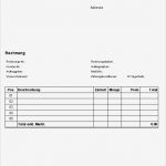 Rechnung Kleinunternehmer Vorlage Cool Open Fice