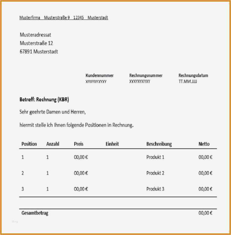 Rechnung Kleinunternehmer Vorlage Hübsch 12 Vorlage Rechnung Kleinunternehmer