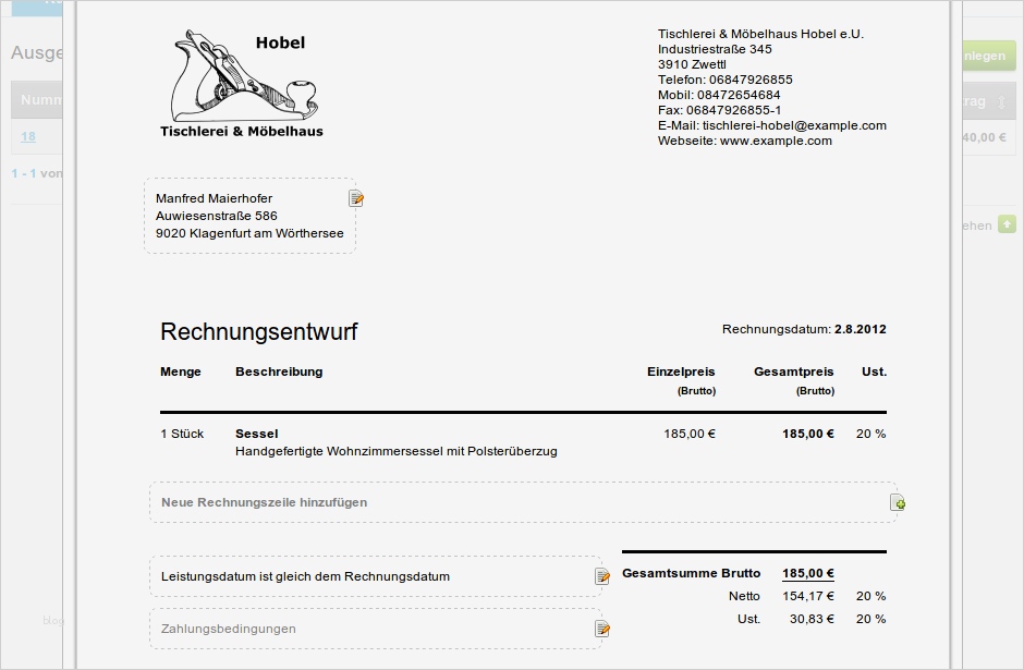 Rechnung Schreiben Vorlage Erstaunlich Rechnungen Schreiben Kinderleicht