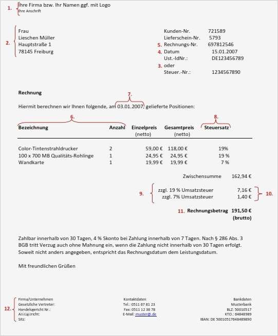 Rechnung Vermietung Vorlage Süß Großartig Lieferung Rechnung Vorlage Fotos Bilder Für