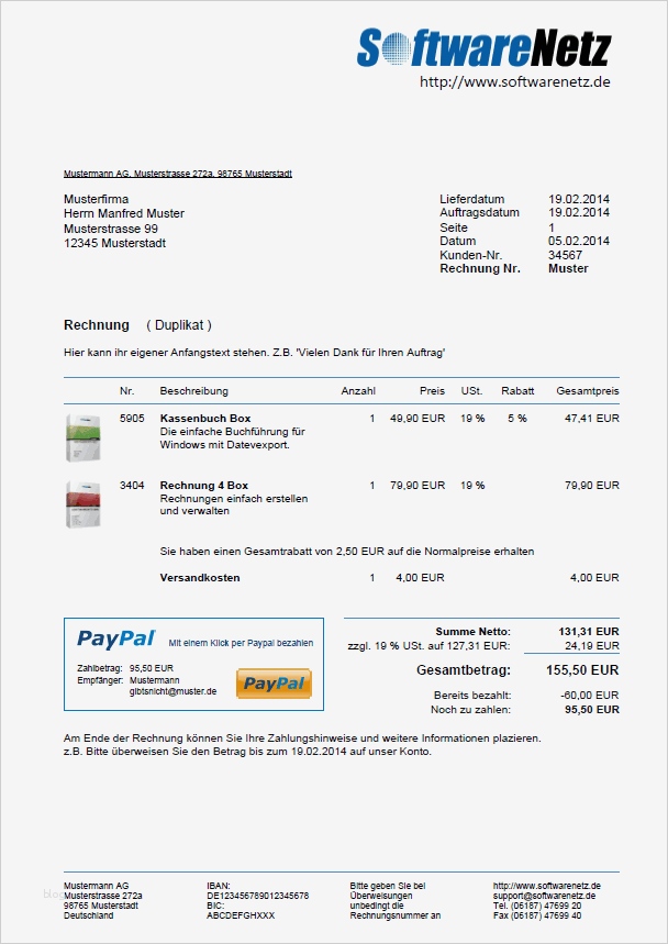 Rechnung Von Privat An Firma Vorlage Gut Rechnungsprogramm