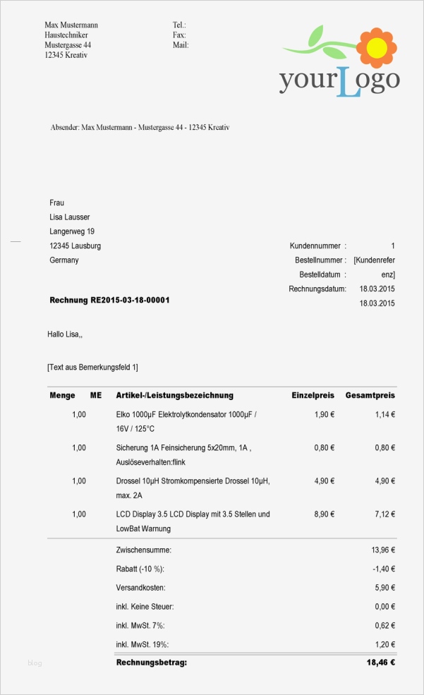 Rechnung Vorlage Großartig Proforma Rechnung Vorlage Proforma Rechnung
