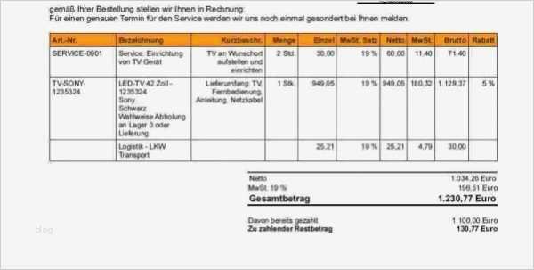 Rechnungsformular Vorlage Fabelhaft Rechnung Erstellen Vorlage Rechnung Erstellen