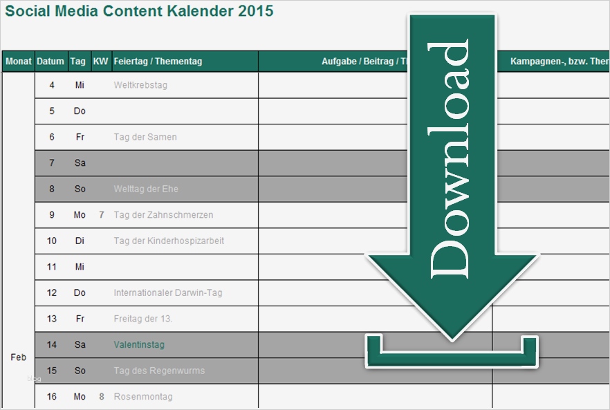 Redaktionsplan social Media Vorlage Angenehm social Media Redaktionsplan Schon Jetzt Bereit Für 2015