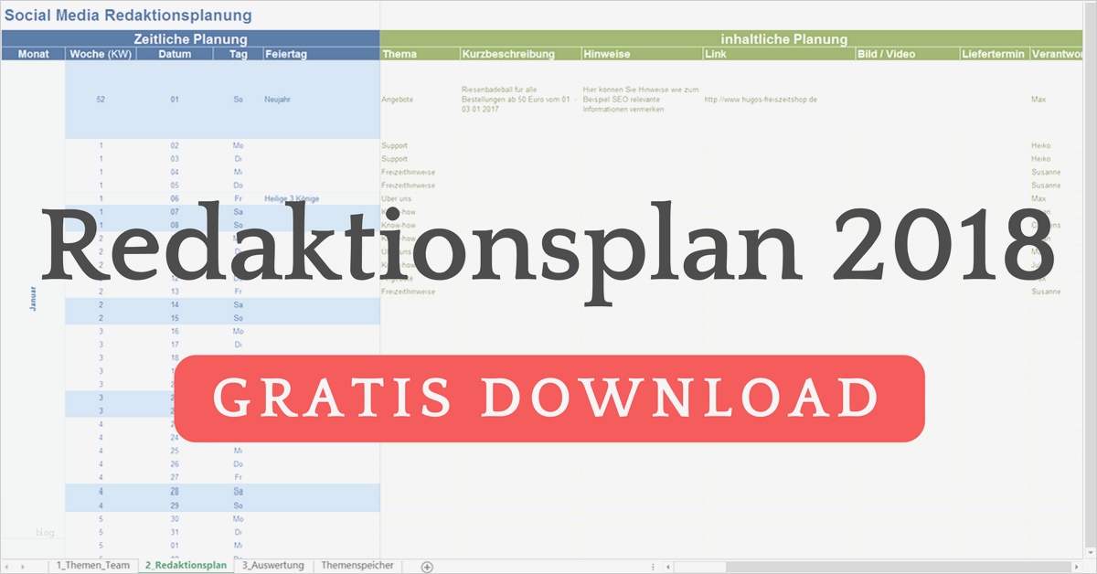 Redaktionsplan social Media Vorlage Elegant Linemarketing Praxis Google