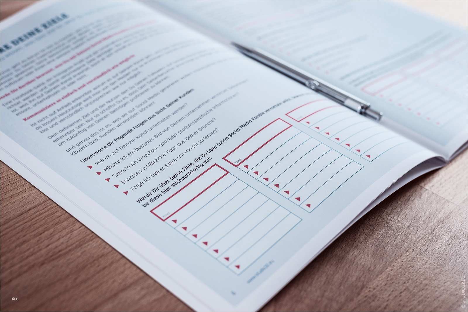 Redaktionsplan Vorlage Süß Studio 32