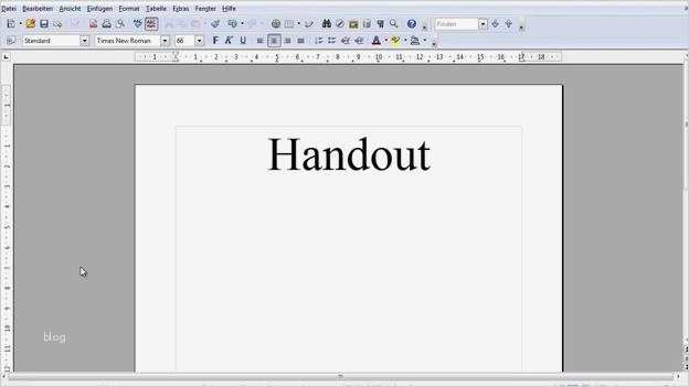 Referat Präsentation Vorlage Wunderbar Video Wie Muss Ein Handout Aussehen Eine Anleitung