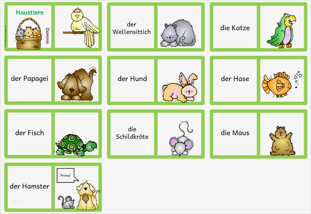 Referat Vorlage Grundschule 2 Klasse Haustiere Süß Ideenreise Materialpaket Haustiere Für Daz