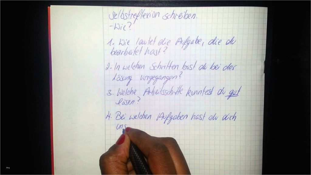 Reflexion Vorlage Erstaunlich Selbstreflexion Schreiben Eine Reflexion Verfassen