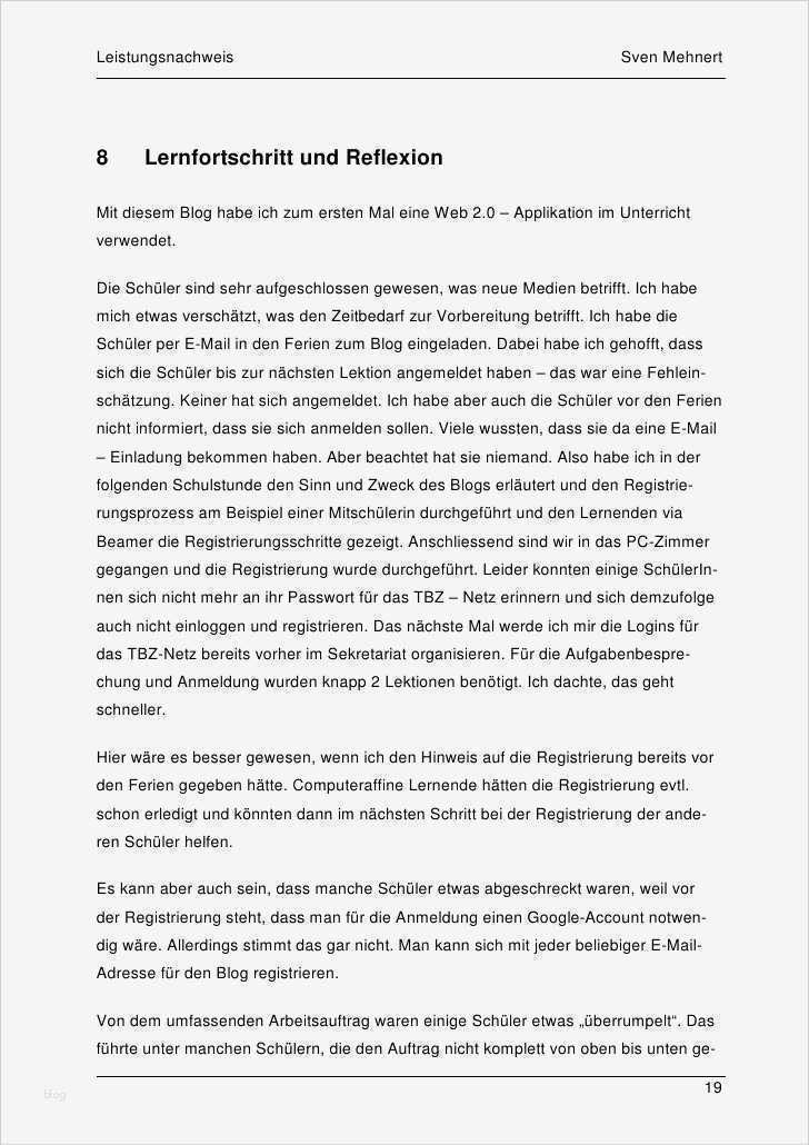 Reflexion Vorlage Schönste 1 Zhsf Resultate Blog