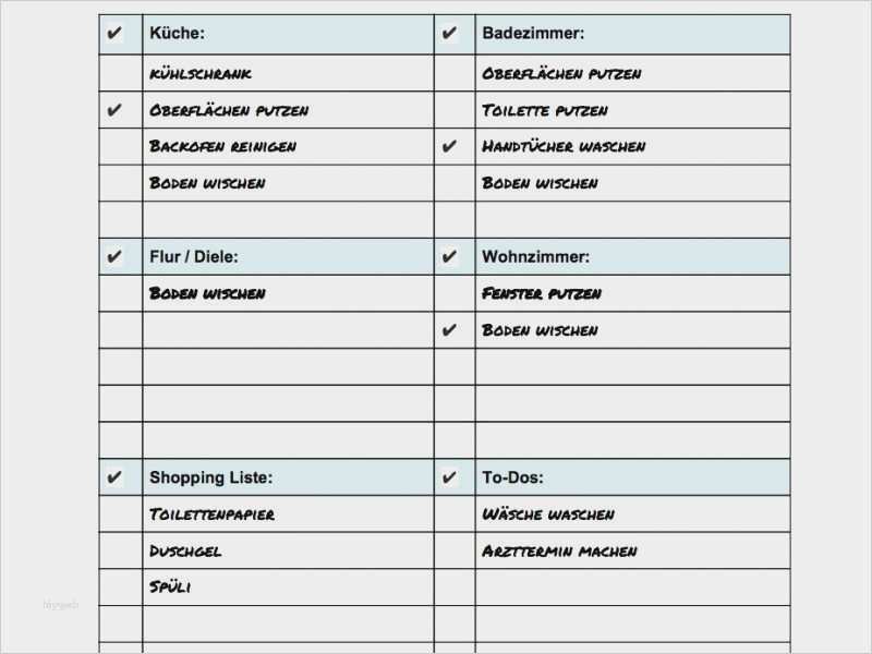 Reinigungsplan Küche Vorlage Kostenlos Angenehm Berühmt Reinigungsplan Vorlage Frei Galerie Entry Level