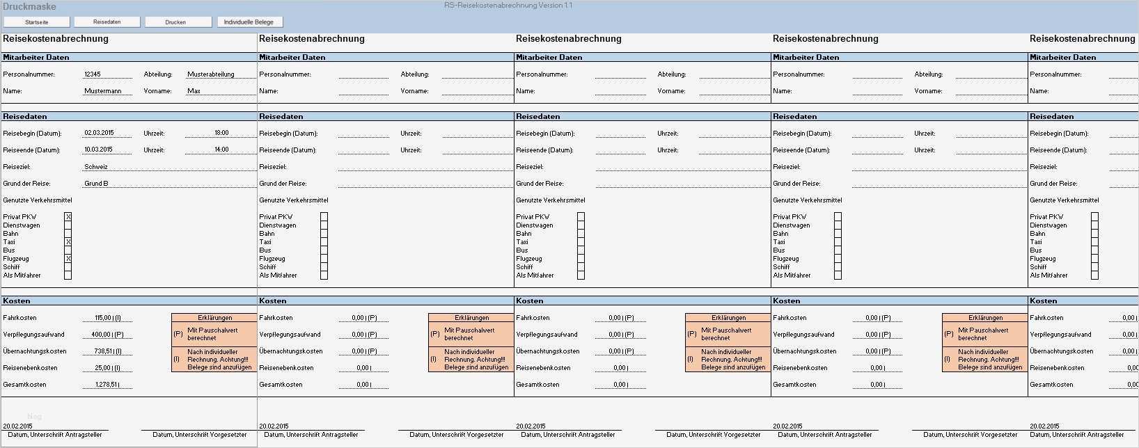 Reisekostenabrechnung Vorlage 2017 Luxus Fahrtkostenabrechnung Vorlage Excel Line Rechnun
