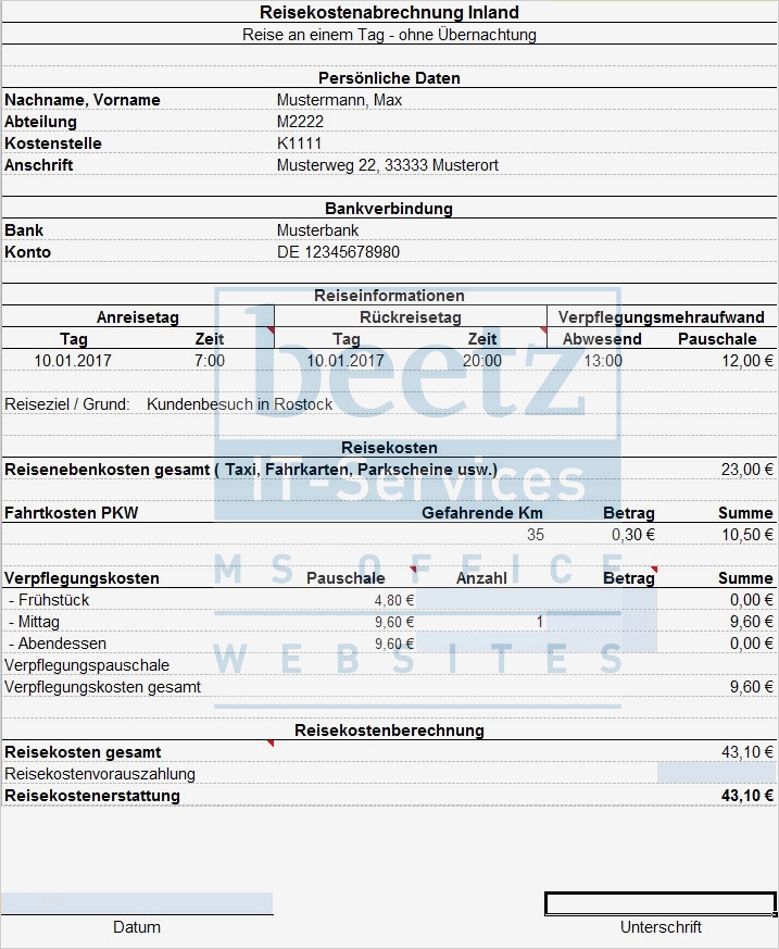 Reisekostenabrechnung Vorlage 2017 Schönste Großzügig Reisekostenformular Vorlage Ideen Entry Level