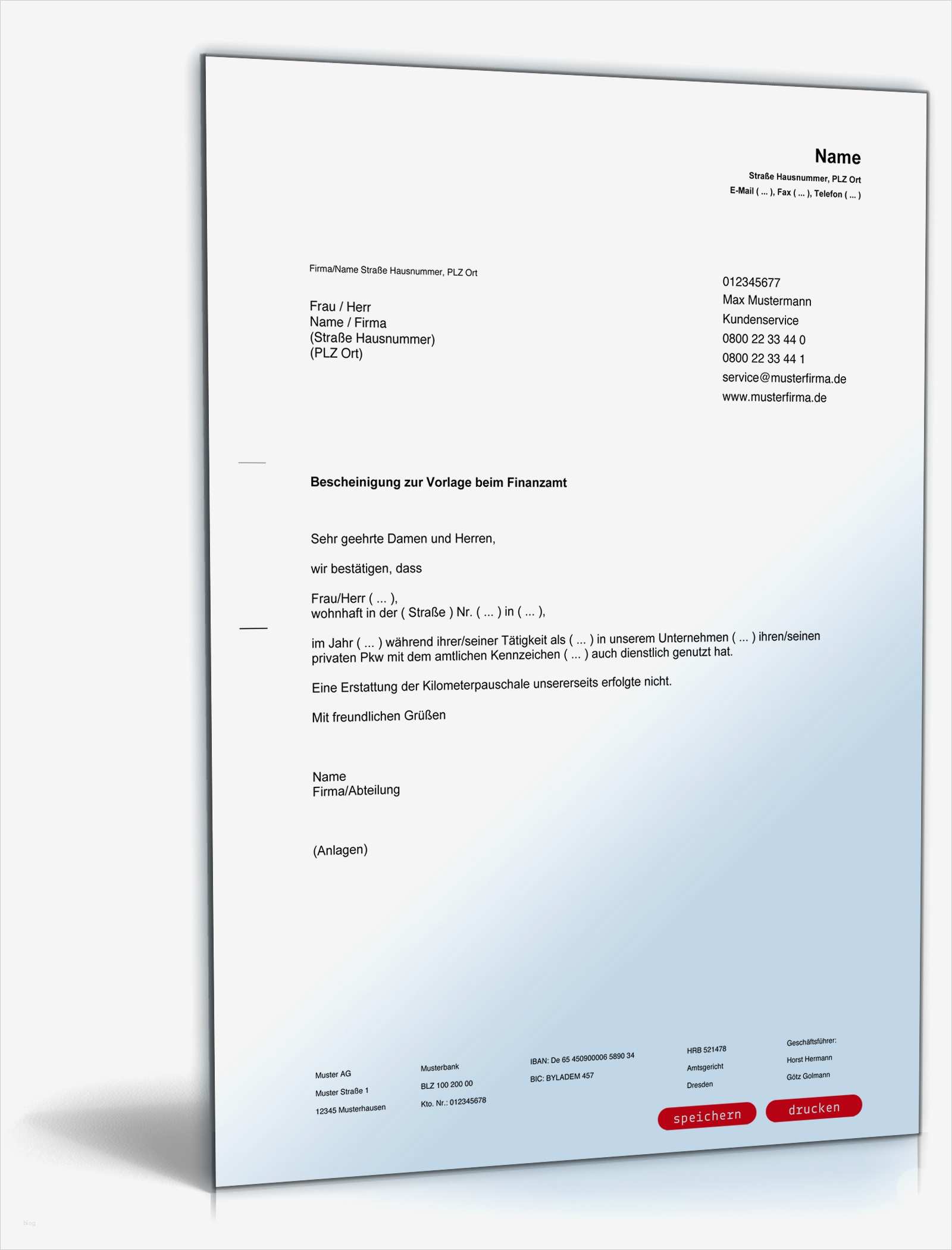 Reisekostenabrechnung Vorlage Finanzamt Bewundernswert Bescheinigung Des Arbeitgebers Für Das Finanzamt