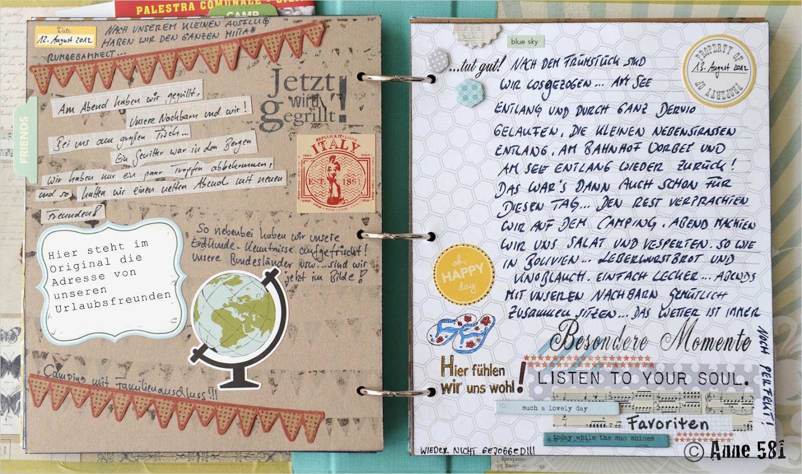 Reisetagebuch Vorlage Hübsch Anne581 Reisetagebuch Teil 1