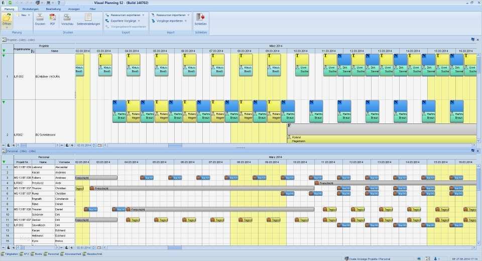Ressourcenplanung Excel Vorlage Inspiration Bilder Visual Planning 5