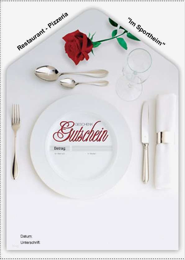 Restaurant Gutschein Vorlage Elegant Gutschein Zum Ausdrucken Search Results