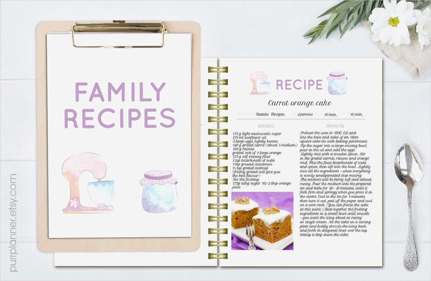 Rezept Vorlage Wunderbar Rezept Vorlage Editierbare Kochbuch Doc Vorlage Druckbare