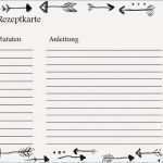 Rezeptbuch Vorlage Word Angenehm Lebenskunst Artdevivre Rezeptkarten Zum Kochen