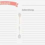 Rezeptbuch Vorlage Word Cool Rezeptvorlage 720×477