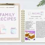 Rezeptbuch Vorlage Word Erstaunlich Rezept Vorlage Editierbare Kochbuch Doc Vorlage Druckbare