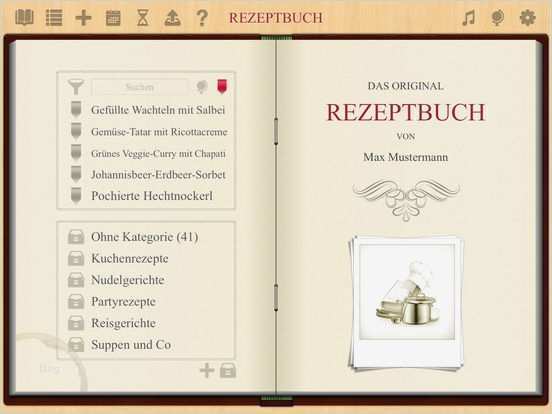 Rezeptbuch Vorlage Word Gut „rezeptbuch“ Im App Store