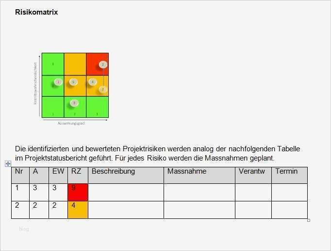 Risikoanalyse Lebensmittel Vorlage Cool Fantastisch Risikomatrix Vorlage Fotos