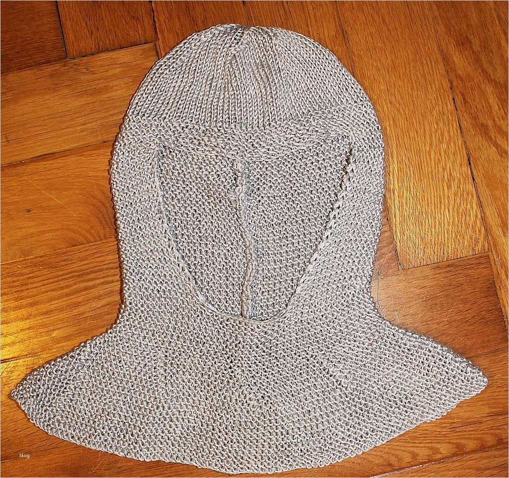 Ritterhelm stricken als Weihnachtsgeschenk schoenstricken