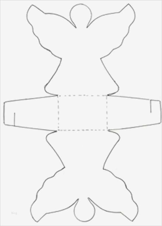 Rocher Engel Vorlage Hübsch Molde Caixa Anjinho Angel Box Template