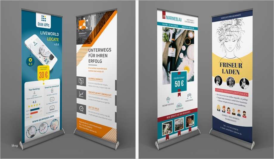 Roll Up Design Vorlagen Schönste Displaywerbung Kreative Firmen Roll Ups Als Druckfertige