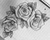 Rose Zeichnung Vorlage Beste Die Besten 25 Rosen Tattoo Ideen Auf Pinterest