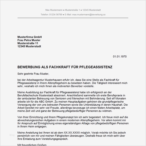 Rürup Rente Beitragsfrei Stellen Vorlage Genial Bewerbung Als Fachkraft Für Pflegeassistenz Bewerbung