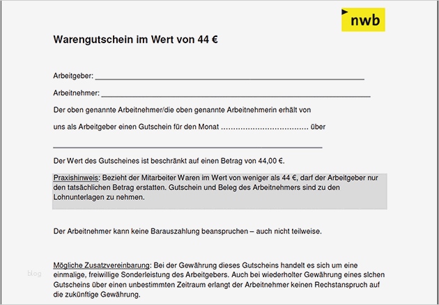 Sachbezug Gutschein Vorlage Best Of Schreibvorlage „warengutschein Tankgutschein“ Nwb Datenbank